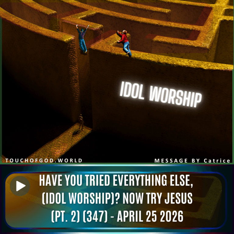 Have You Tried Everything Else (Idol Worship)? Now Try Jesus (Pt.2) (347) – April 25 2026