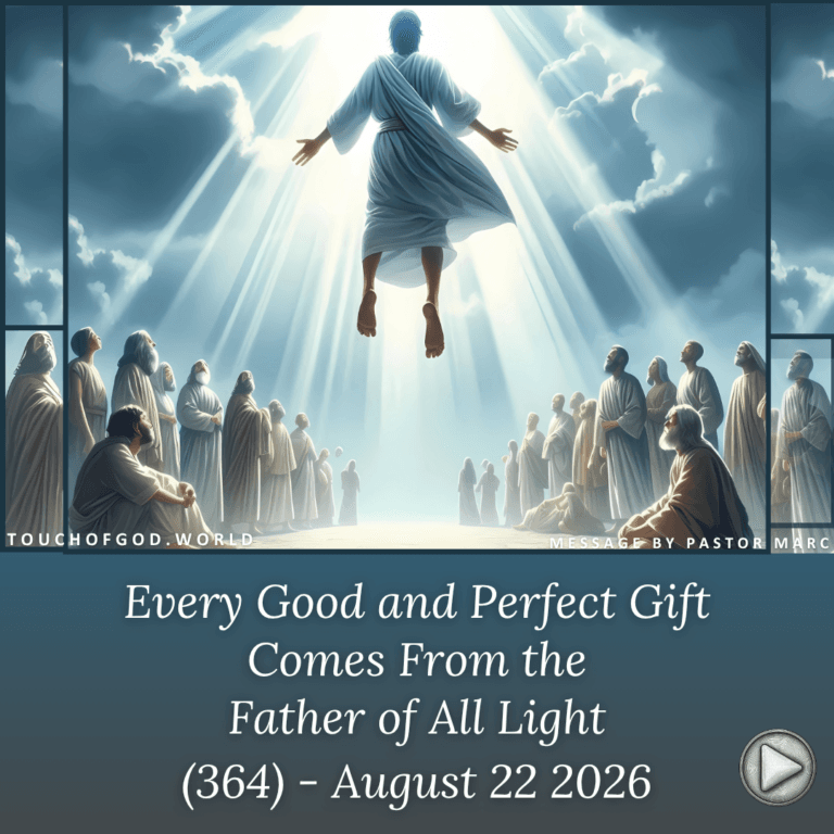 Every Good and Perfect Gift Comes From the Father of All Light (364) – August 22 2026